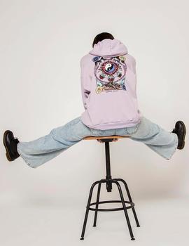 Sudadera KAOTIKO ECLIPSE - Lila Pastel