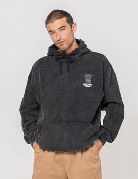 Sudadera Capucha KAOTIKO WASHED TEMPLE  - Black