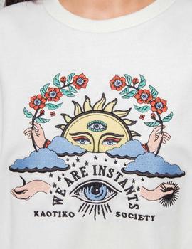 Sudadera KAOTIKO WE ARE INSTANS - Ivory