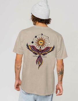 Camiseta KAOTIKO WASHED PHOENIX  - Bone