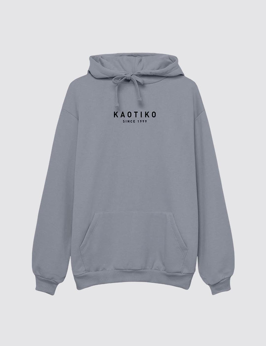 Sudadera Capucha KAOTIKO VANCOUVER - Palid Blue