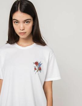 Camiseta KAOTIKO WASHED BIRD  - White