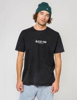 Camiseta KAOTIKO WASHED BLESS YOU - Black