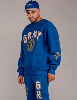 Sudadera Crew GRMY HIVE  - Blue