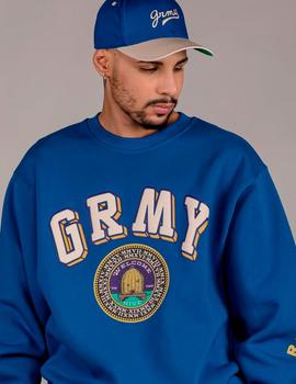 Sudadera Crew GRMY HIVE  - Blue