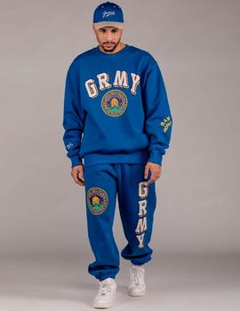 Sudadera Crew GRMY HIVE  - Blue