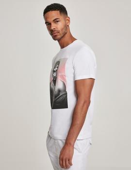 Camiseta MISTERTEE TUPAC AFTERGLOW - Blanco