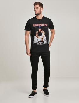 Camiseta MISTERTEE EMINEM SEATED SHOW - Negro