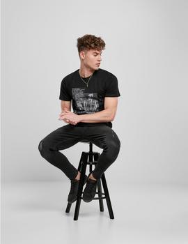 Camiseta MISTERTEE TUPAC LYRICS - Negro