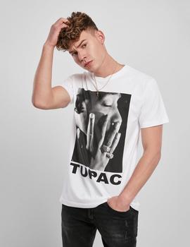 Camiseta MISTERTEE TUPAC PROFILE - Blanco