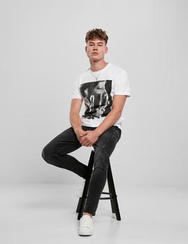 Camiseta MISTERTEE TUPAC PROFILE - Blanco