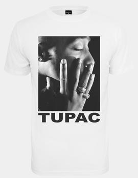 Camiseta MISTERTEE TUPAC PROFILE - Blanco