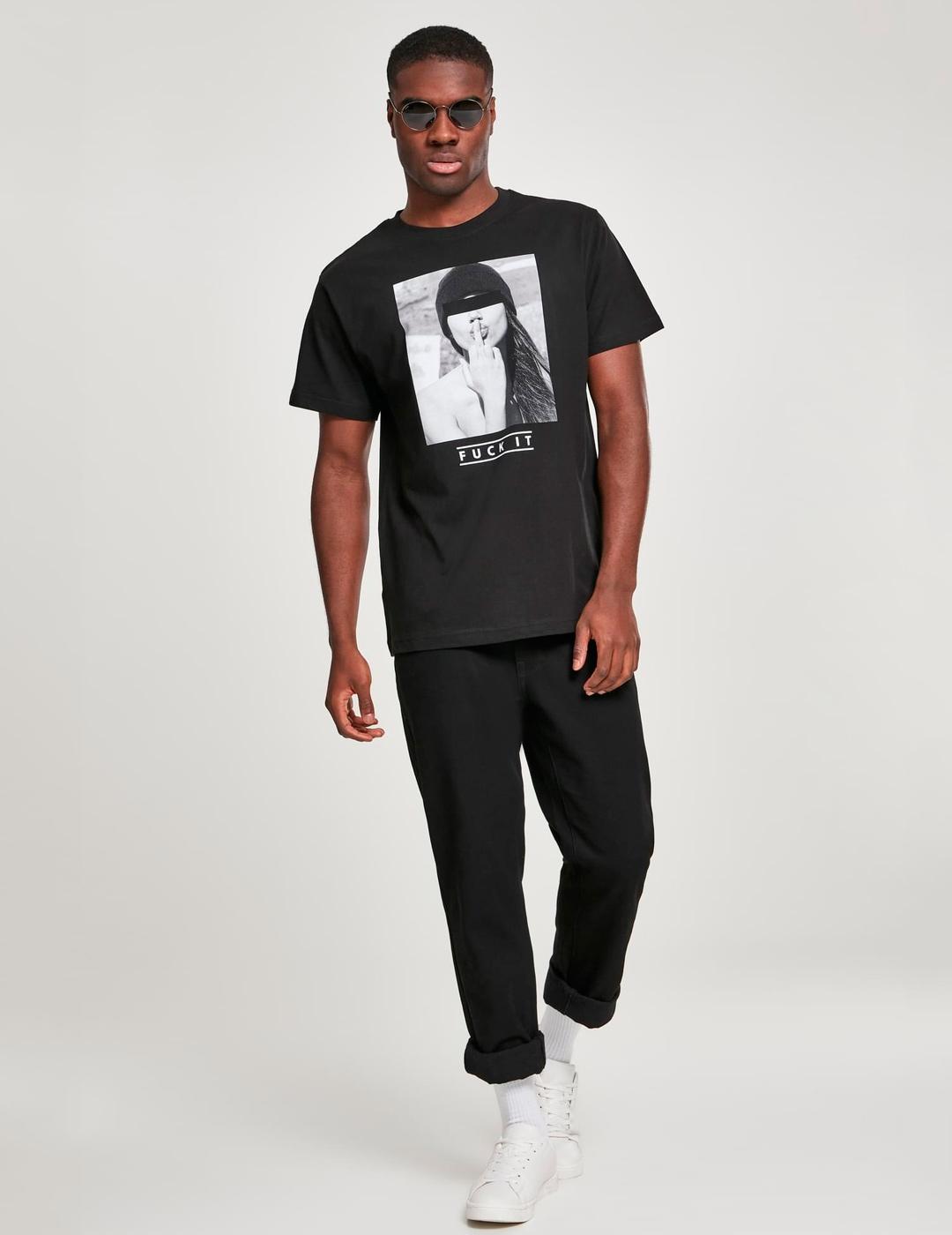 Camiseta MISTER F#?KIT - Negro