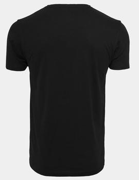 Camiseta MISTERTEE RAISED BY THE STREETS - Negro