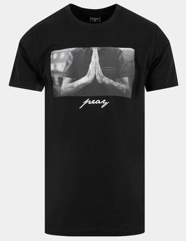 Camiseta MISTERTEE PRAY - Negro