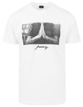 Camiseta MISTERTEE PRAY - Blanco