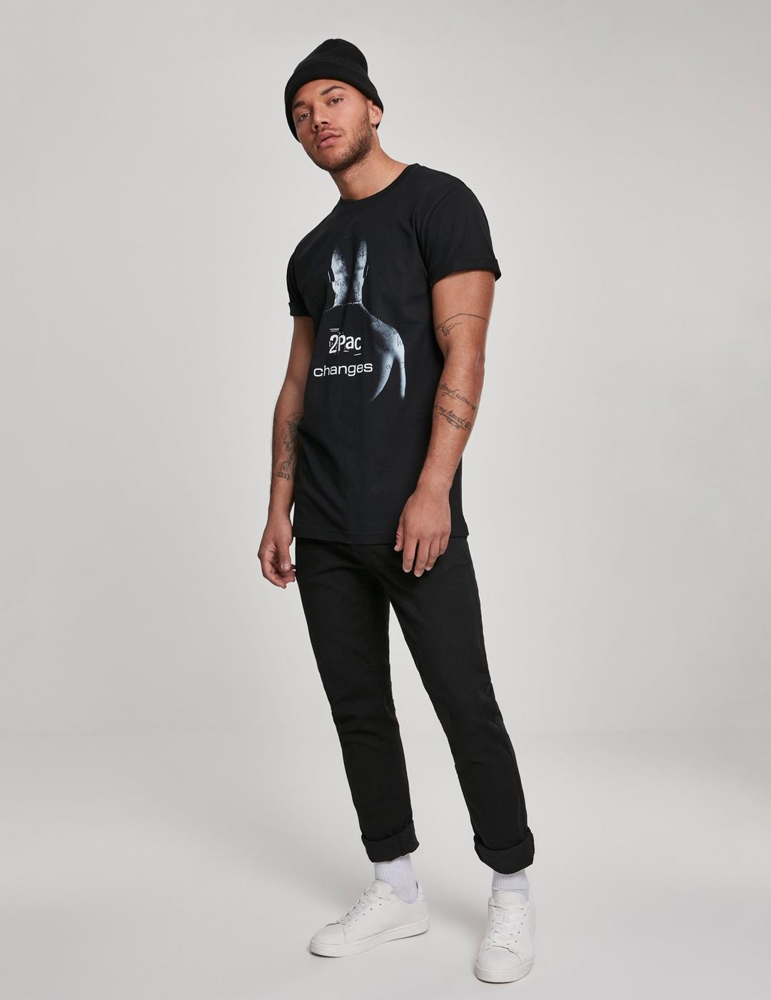 Camiseta MISTERTEE 2PACK CHANGES - Negro