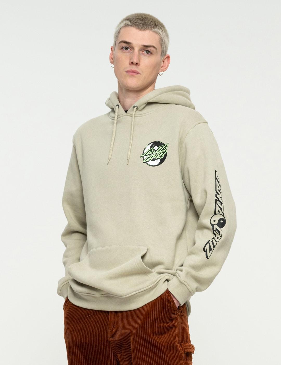 Sudadera Capucha SANTA CRUZ YIN YANG DOT - Nickel