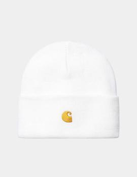 Gorro CARHARTT CHASE - White / Gold