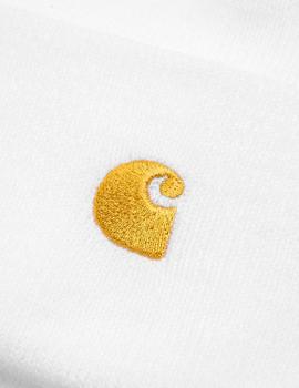Gorro CARHARTT WIP CHASE - White / Gold