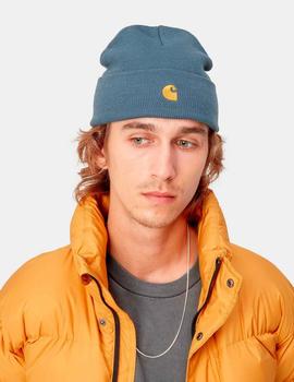 Gorro CARHARTT CHASE - Grey Heather / Gold