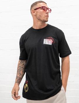 Camiseta 304 CLOTHING RETRO GRAPHIC BARCODE - Black