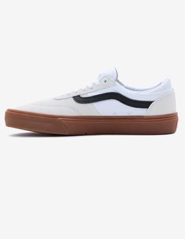 Zapatillas SKATE VANS GILBERT CROCKET - White/Gum