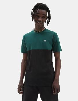 Camiseta VANS COLORBLOCK - Black/Botanical Garden