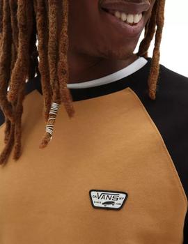 Sudadera Crew VANS RUTLAND III - Bone Brown/Black