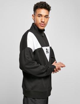 Sudadera MISTERTEE STARTER TRIANGLE TROYER - Negro/Blanco