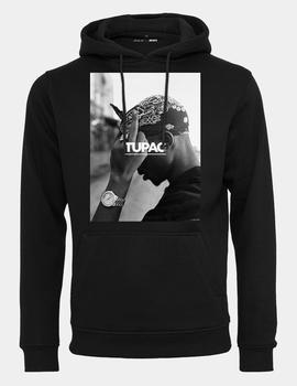 Sudadera Capucha MISTERTEE 2PAC F*CK THE WORLD - Negro