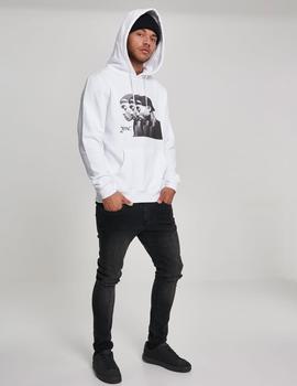 Sudadera MISTERTEE Capucha MT769 - Blanco