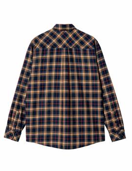 Camisa CARHARTT LERMOND - Ochre / Dark Navy