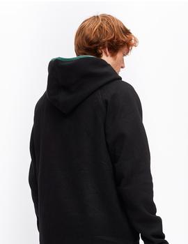 Sudadera Capucha HYDROPONIC DAWN - Black / Dark Green