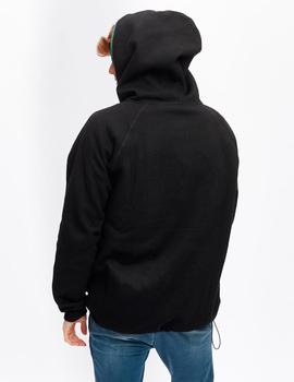 Sudadera Capucha HYDROPONIC DAWN - Black / Dark Green