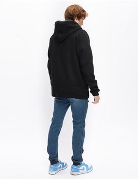 Sudadera Capucha HYDROPONIC DAWN - Black / Dark Green