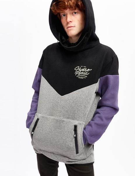 Sudadera HYDROPONIC DH ARCTIC - Grey/Viole