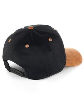 Gorra HYDROPONIC KENNY - Charcoal / Brown Suede