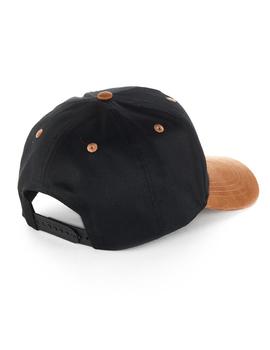 Gorra HYDROPONIC CORP - Charcoal / Brown Suede