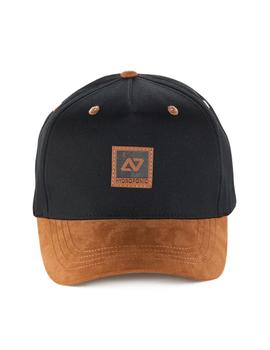 Gorra HYDROPONIC CORP - Charcoal / Brown Suede