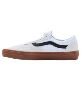 Zapatillas SKATE VANS GILBERT CROCKET - White/Gum