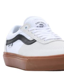 Zapatillas SKATE VANS GILBERT CROCKET - White/Gum