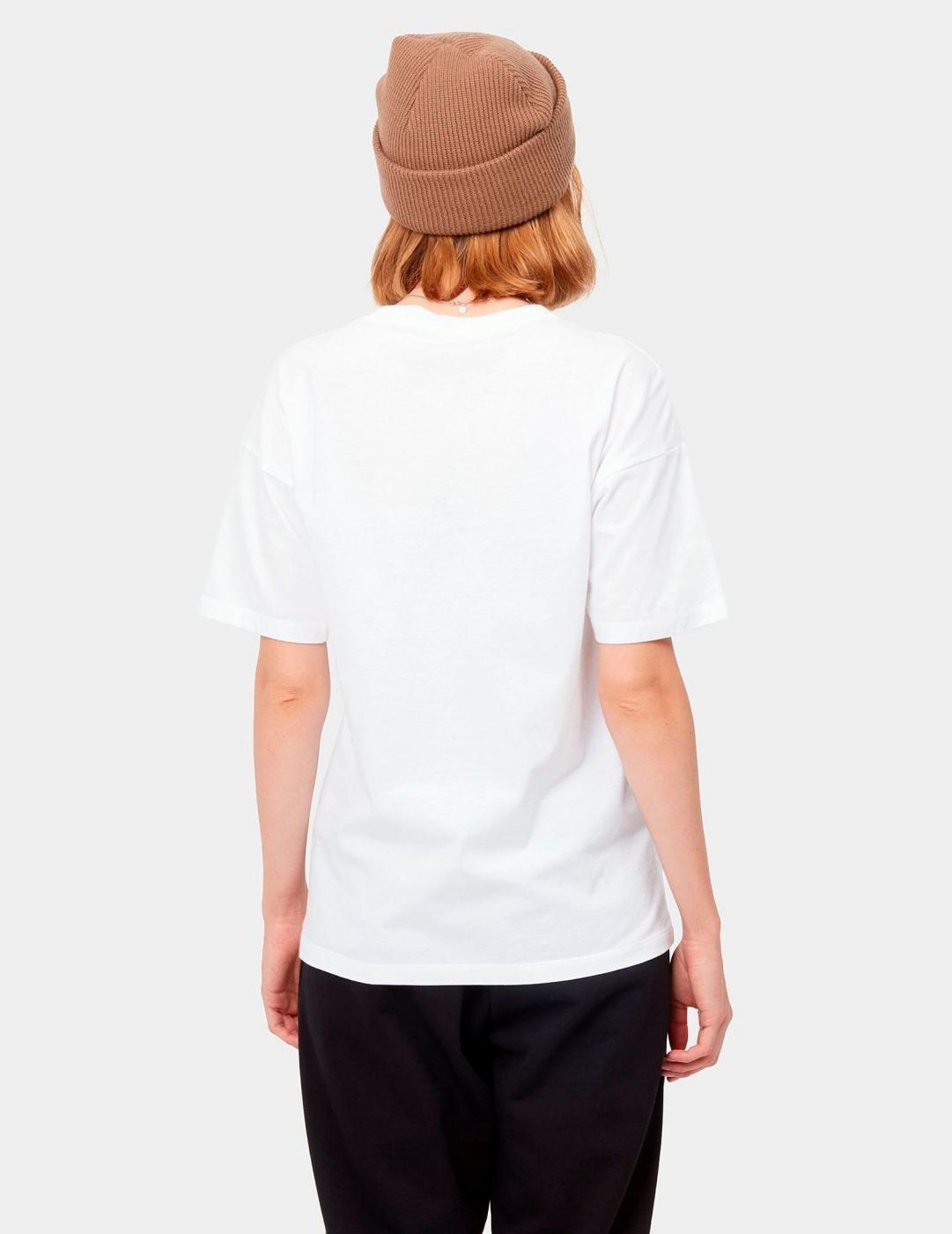 Camiseta CARHARTT W' SCRIPT - White / Black