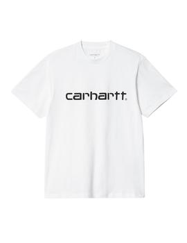 Camiseta CARHARTT W' SCRIPT - White / Black