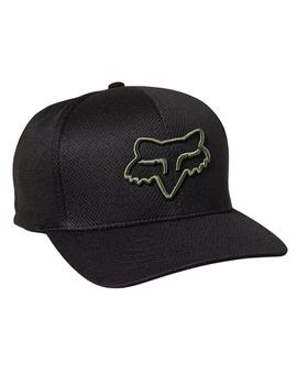 Gorra FOX LITHOTYPE FLEXFIT 2.0 - Negro/Verde