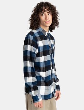 Camisa ELEMENT LUMBER  - Eclipse Navy Off White