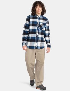 Camisa ELEMENT LUMBER  - Eclipse Navy Off White