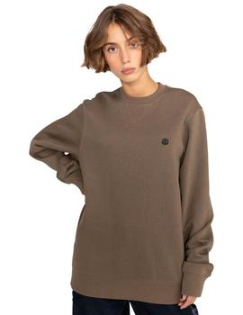 Sudadera Crew ELEMENT CORNELL CLASSIC  - Chocolate Chip