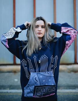 Sudadera Capucha Grimey CARNITAS - Azul Marino