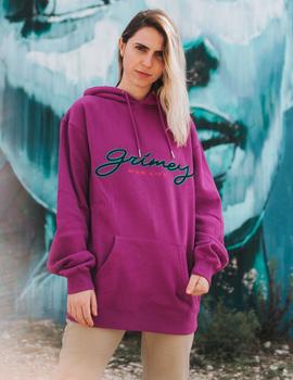 Sudadera Capucha Grimey ACKNOWLEDGE - Morado